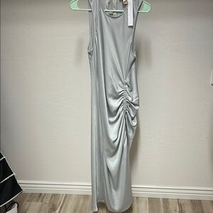House of Harlow 1960 Silver Maxi Dress